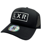 LXR Trucker Cap, WHITE PRINT