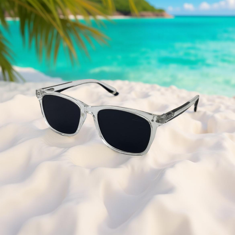 TAHITI, Clear Frame & Black Lens