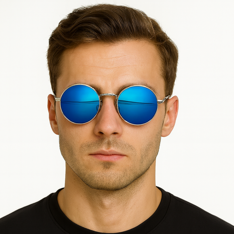 CABO, Electric Blue & Silver (UNISEX)