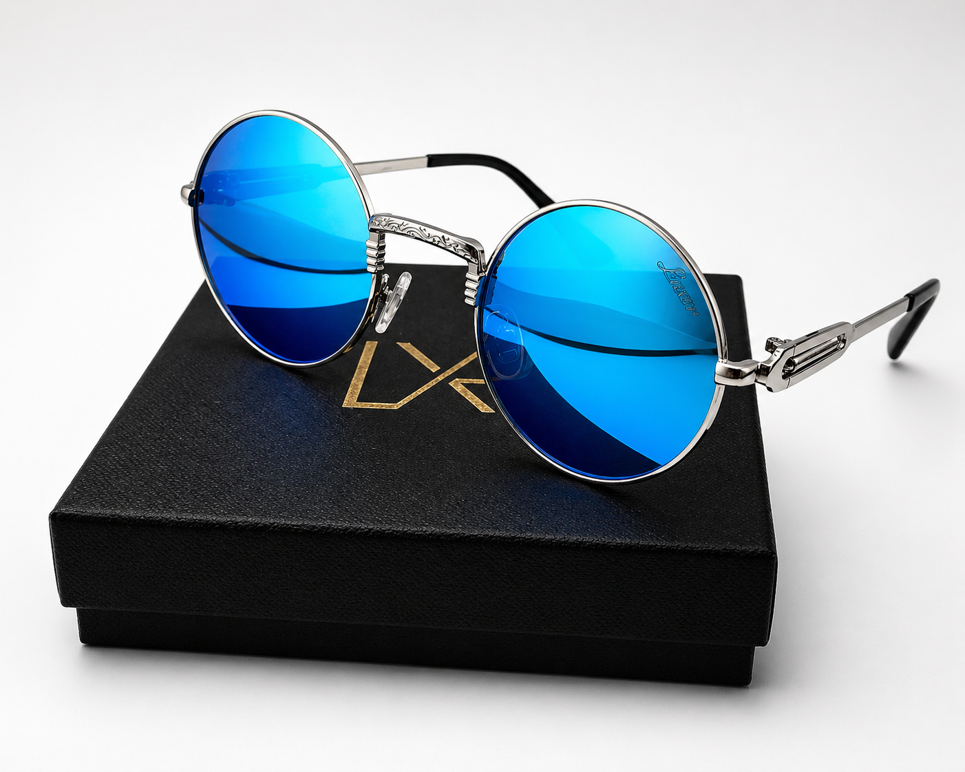 CABO, Electric Blue & Silver