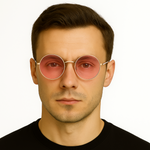 CIRCA, Pink and Gold (Clear lens) (UNISEX)