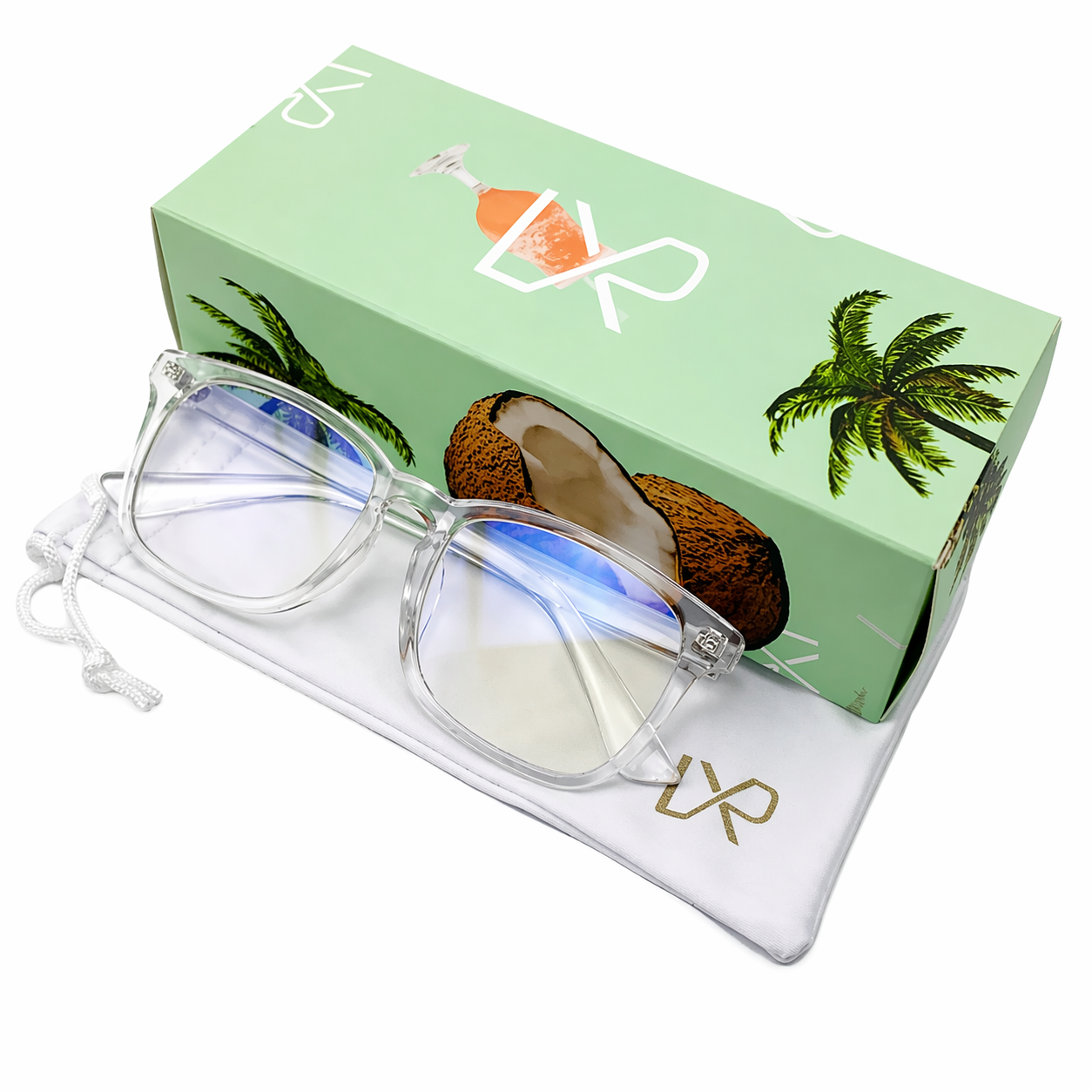 COCO, Clear (Blue Light Glasses)