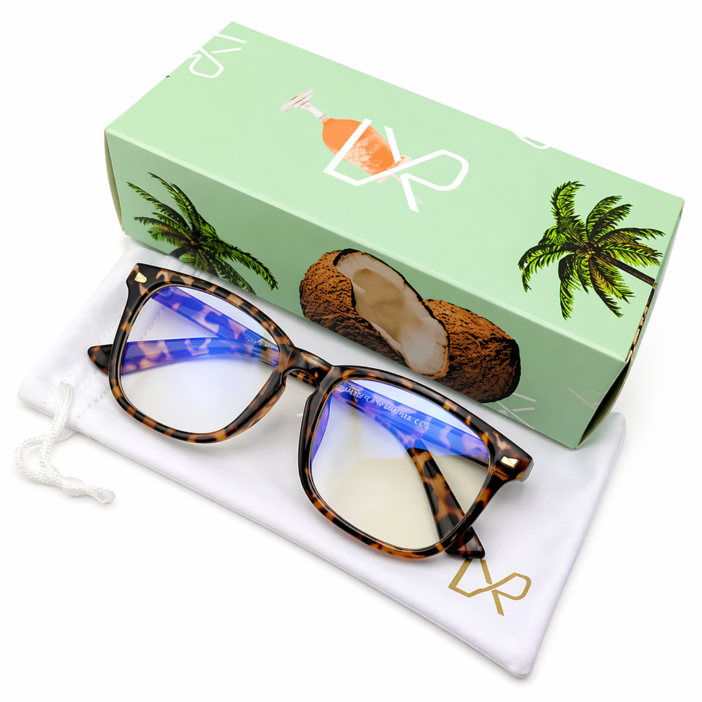 COCO, Leopard (Blue Light Glasses)