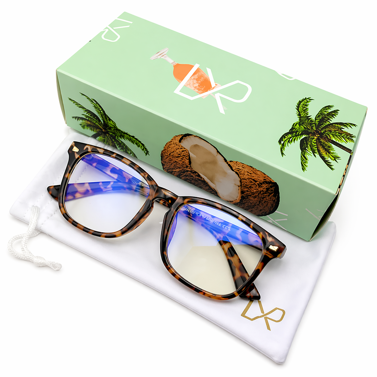 COCO, Leopard (Blue Light Glasses)