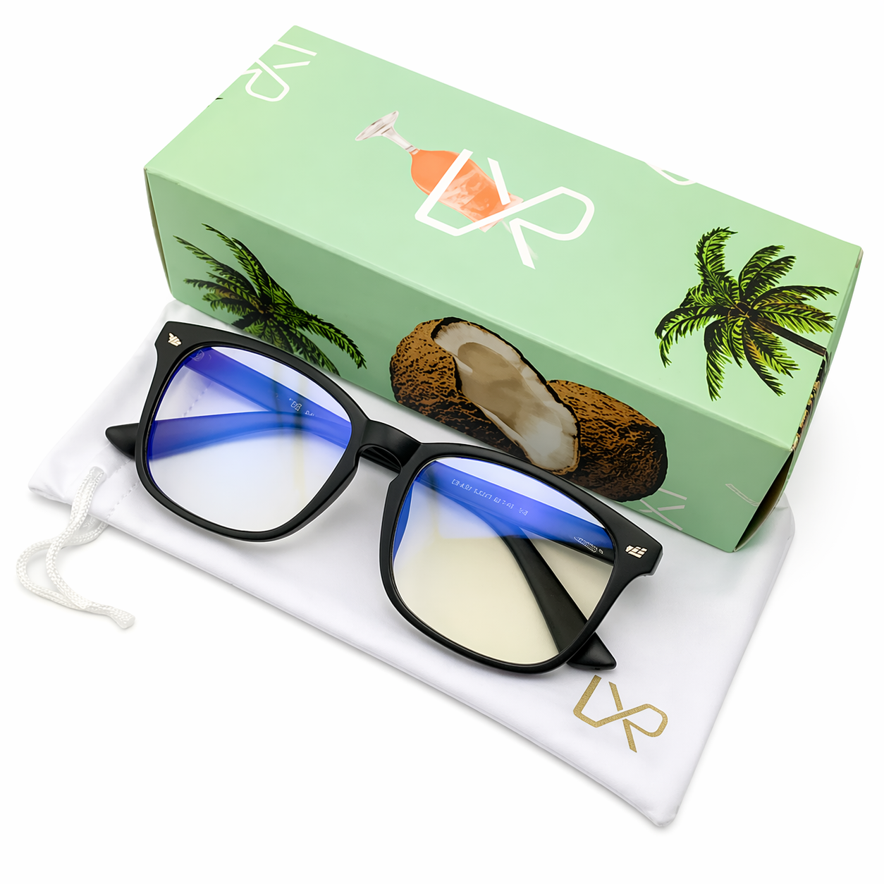 COCO, Black, Matte or Gloss (Blue Light Glasses)