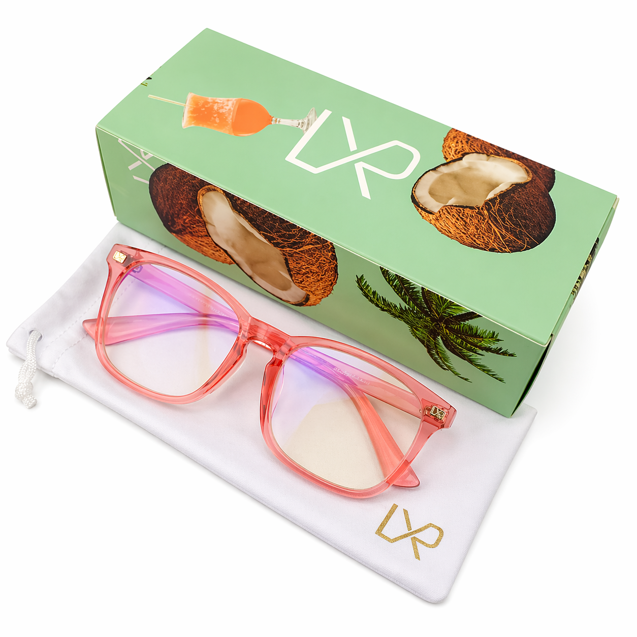 COCO, Pink (Blue Light Glasses)