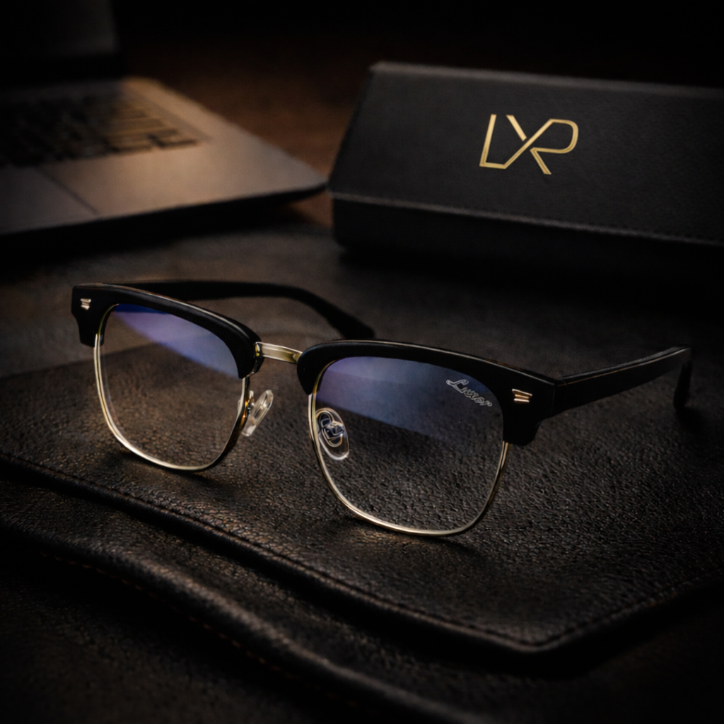 CRUZE, Black & Silver (Matte or Gloss) - Blue Light Glasses