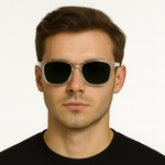 TAHITI, Clear Frame & Black Lens