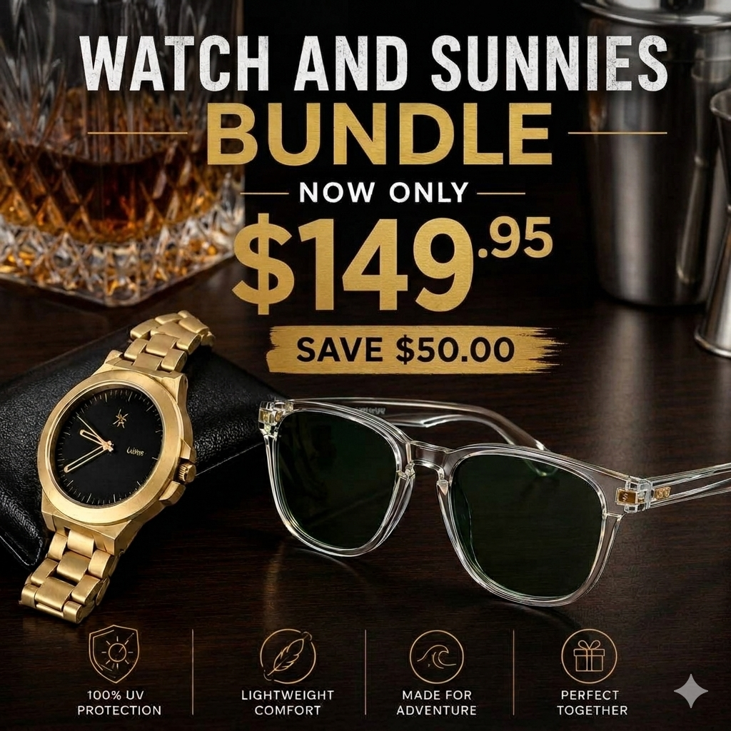 WATCH & TAHITI BUNDLE - SAVE $50