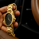 'TITAN' Watch, Gold