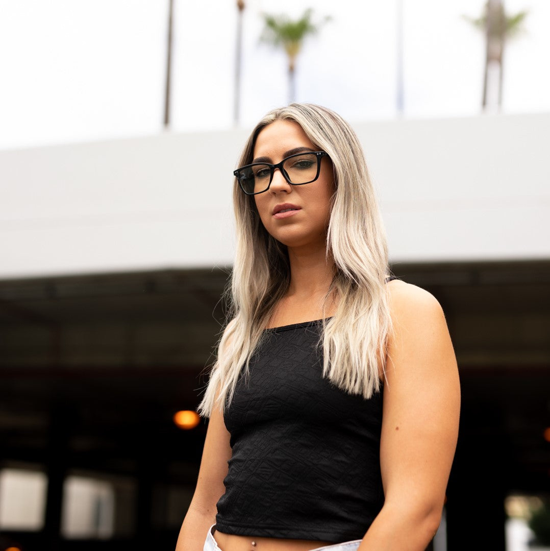 BONDI, Black (Blue Light Glasses)