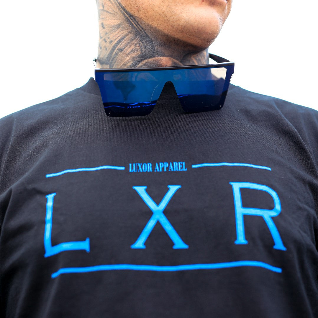 VENICE, Black & Electric Blue (Mirror)