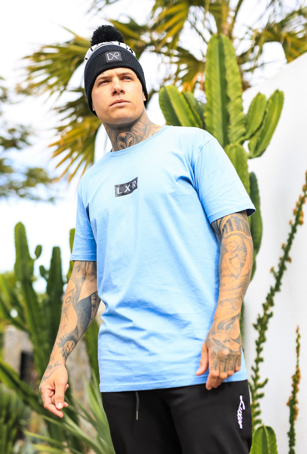 AMPED tee, Air Force Blue