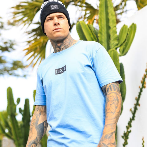 AMPED tee, Air Force Blue