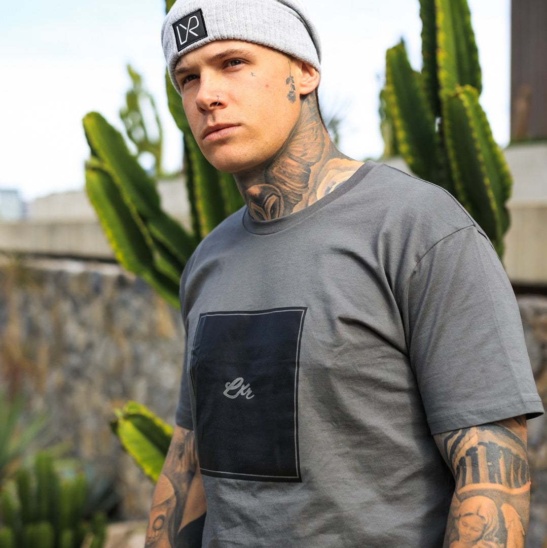 SHADOW tee, Charcoal