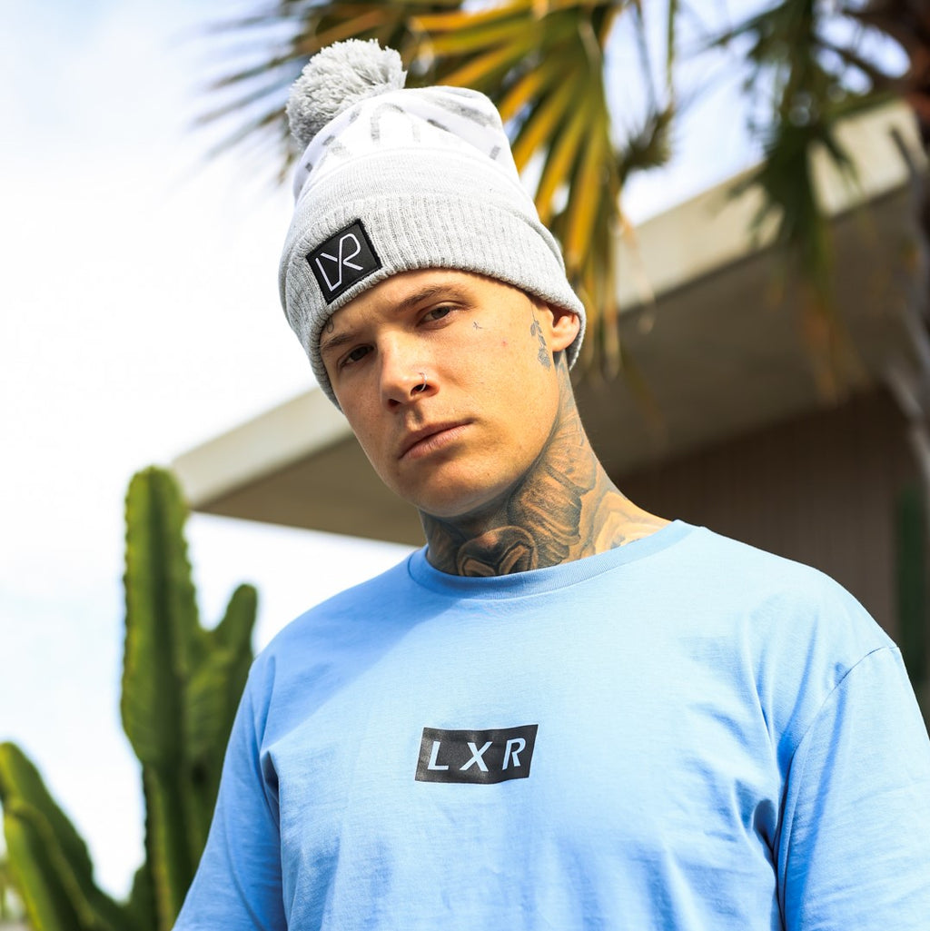 AMPED tee, Air Force Blue