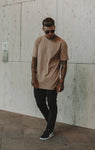 CALIBRE Tee V2, Tan (ONLY SMALL LEFT)