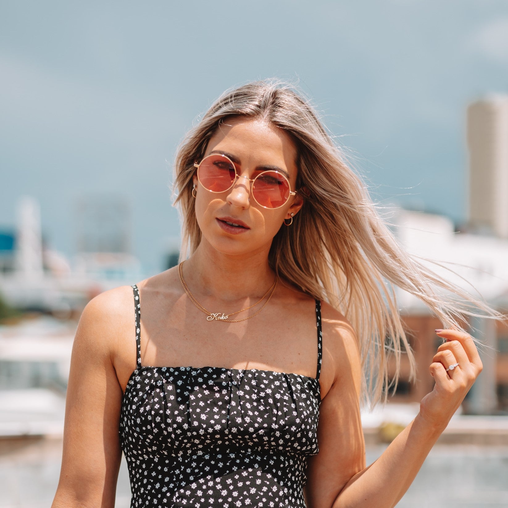 CIRCA, Pink and Gold (Clear lens)