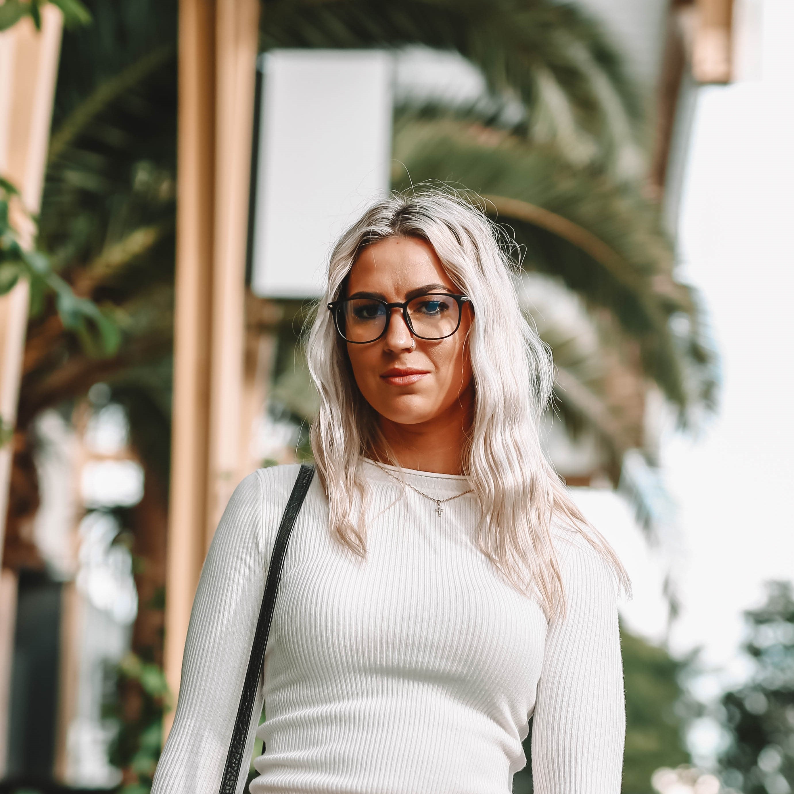 CARBON, Black & Silver (Blue Light Glasses)