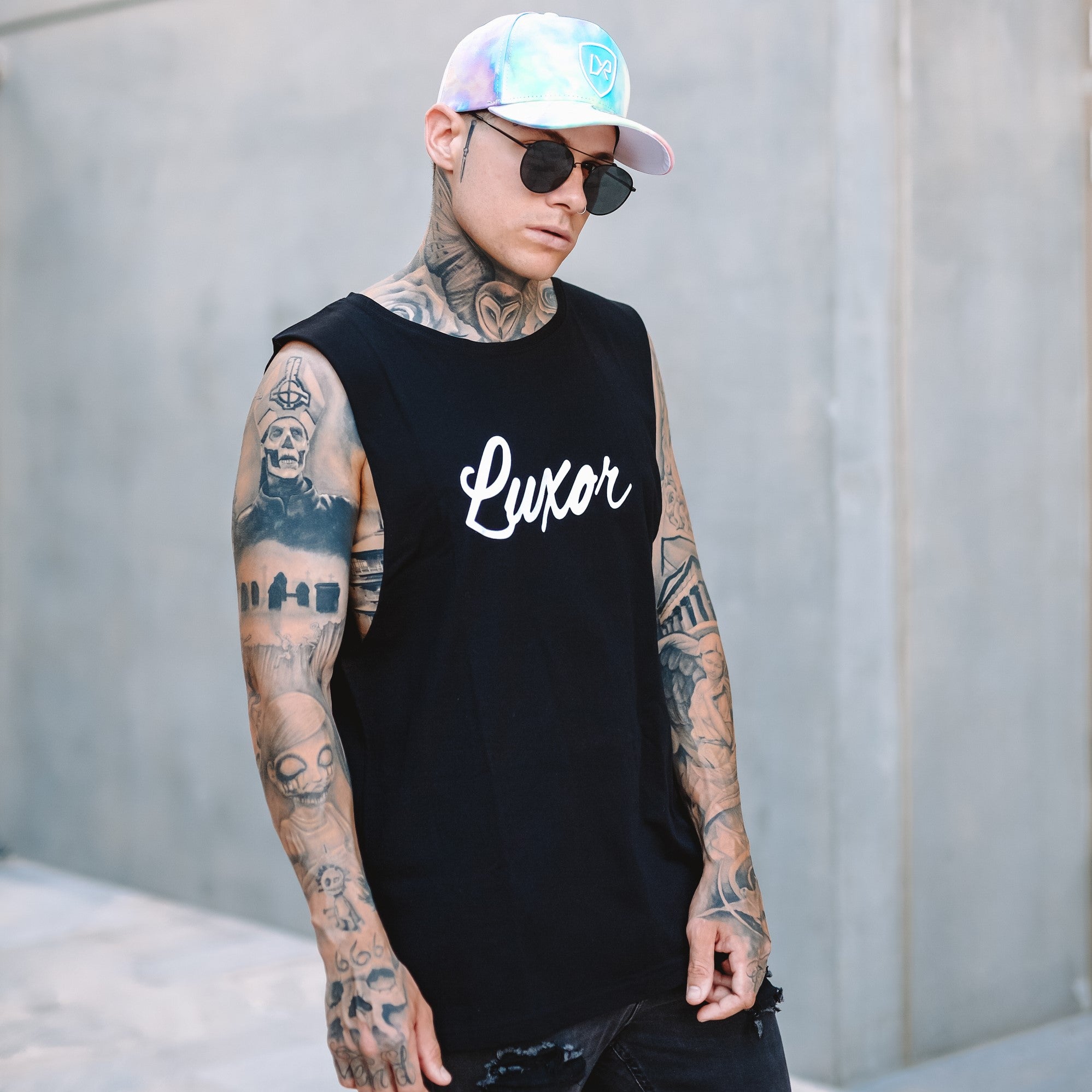 THRIVE tank, Black - ONLY S & M LEFT