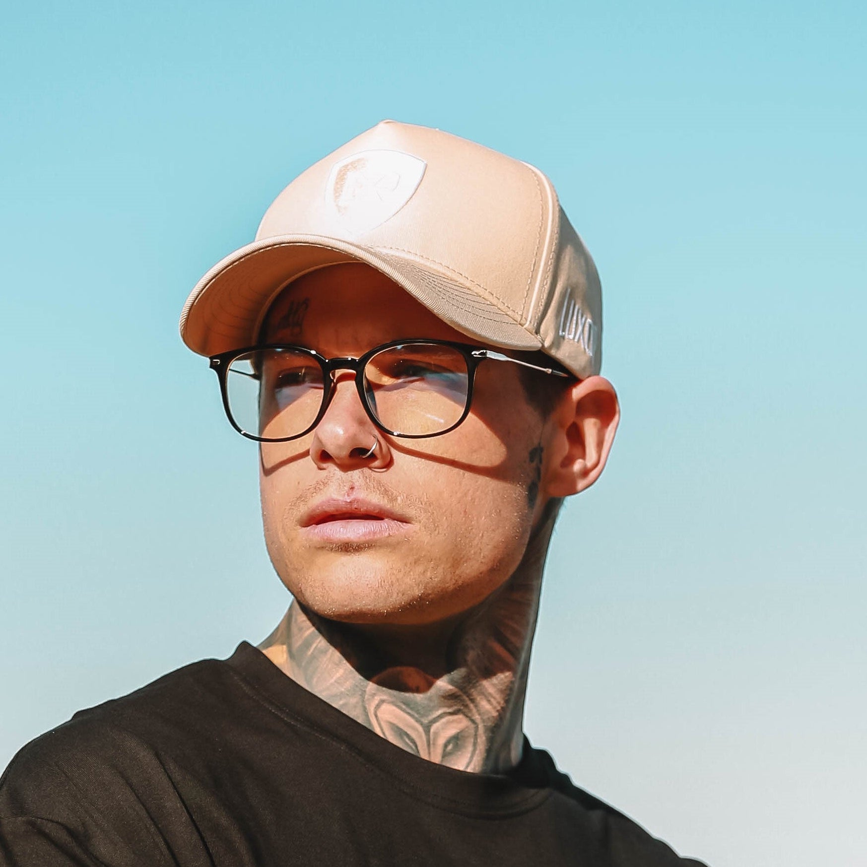 CARBON, Black & Silver (Blue Light Glasses)