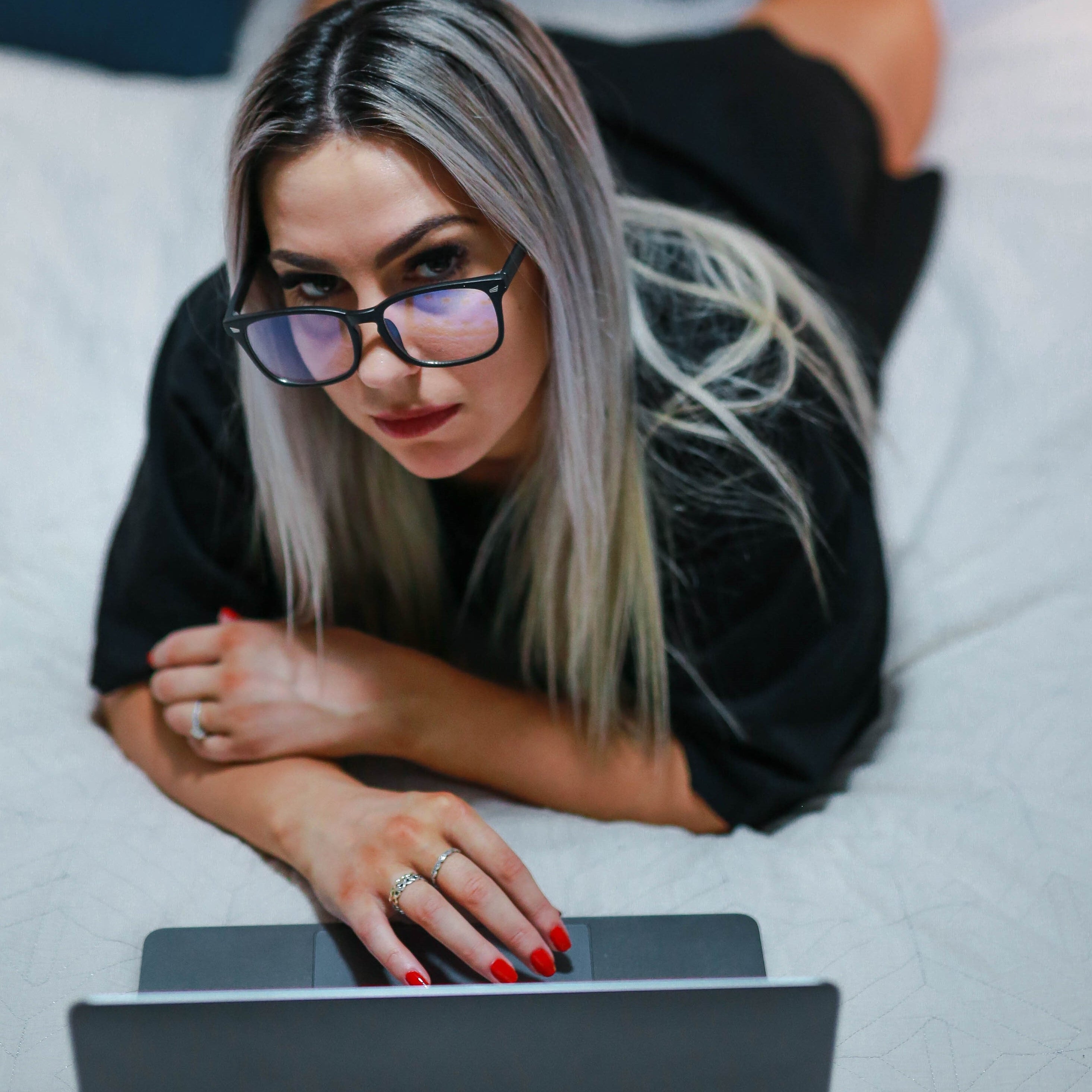 COCO, Black, Matte or Gloss (Blue Light Glasses)