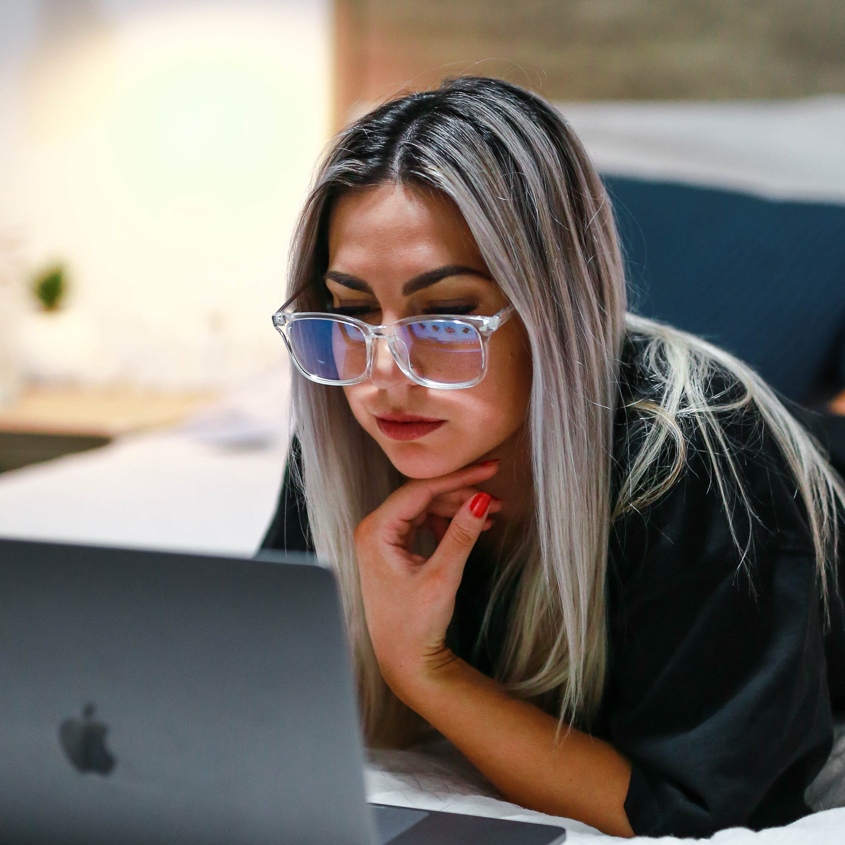 COCO, Clear (Blue Light Glasses)