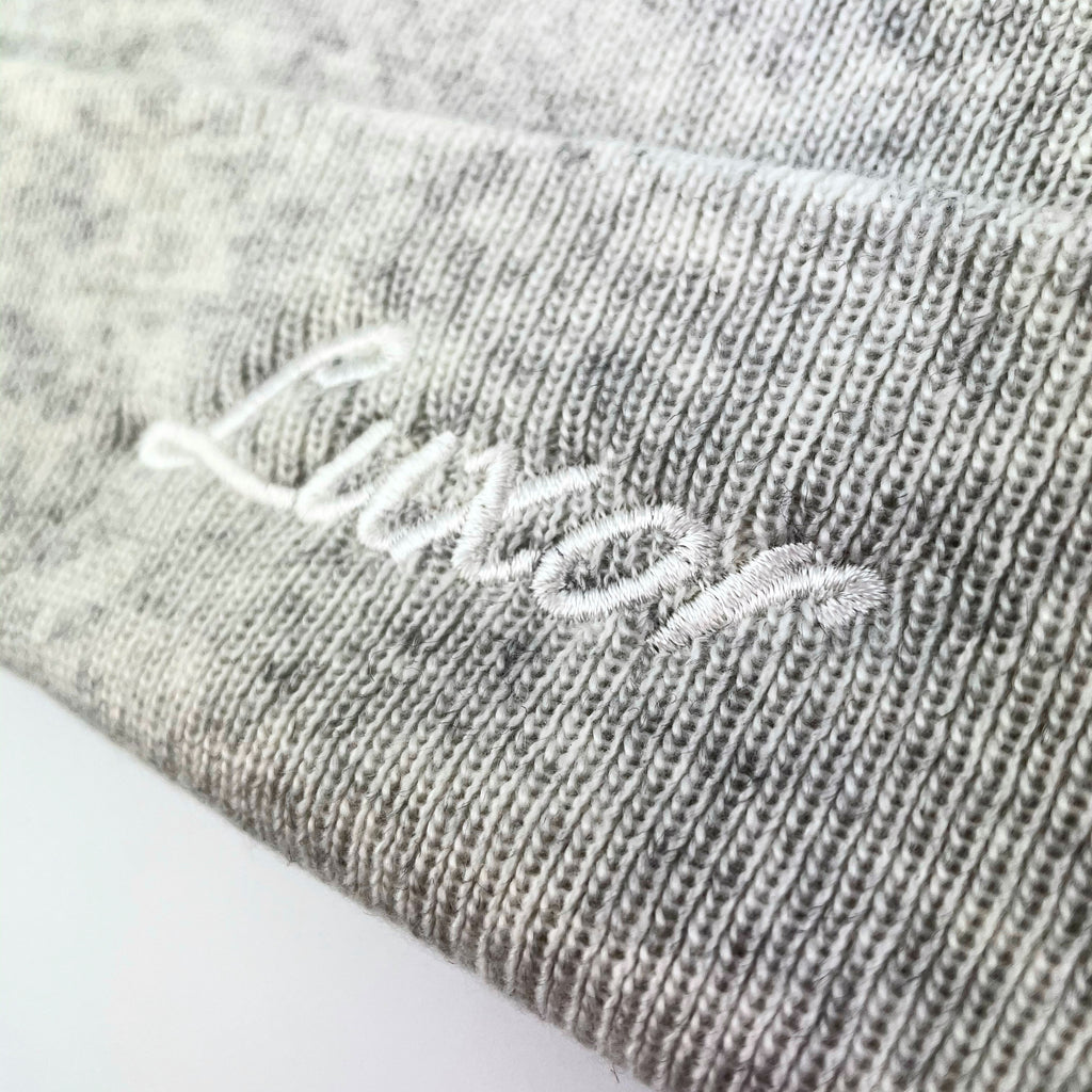 ELITE Beanie, White Marle