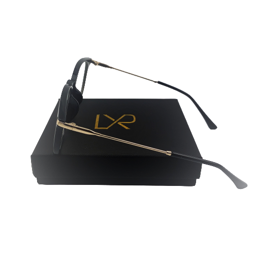 CARBON, Black & Gold (Blue Light Glasses)