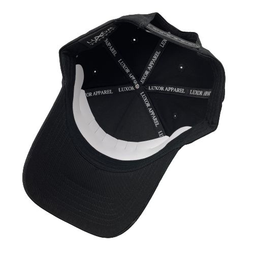 LXR BASEBALL CAP, Black & Electric Blue