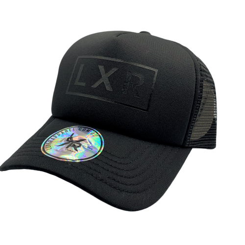 LXR Trucker Cap, BLACK PRINT