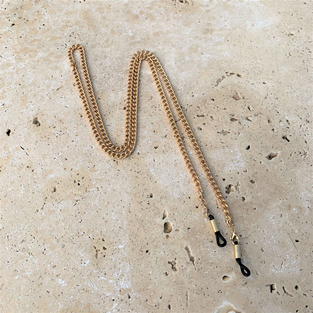 Sunnies Neck Chain, Gold (Metal)