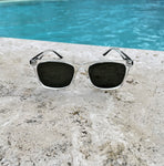 TAHITI, Clear with Black Lens - SAVE $4.95