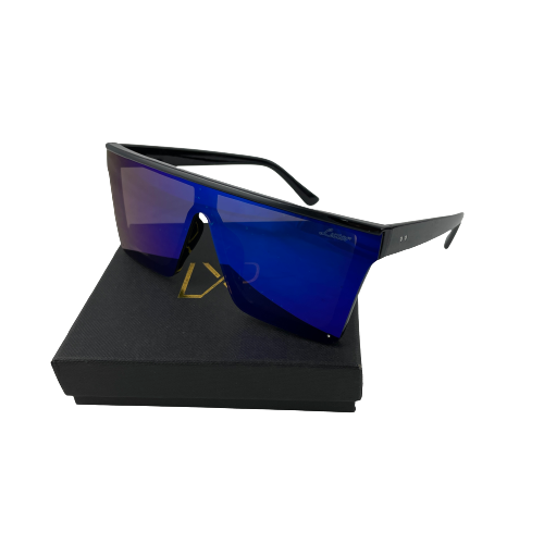 VENICE, Black & Electric Blue (Mirror)