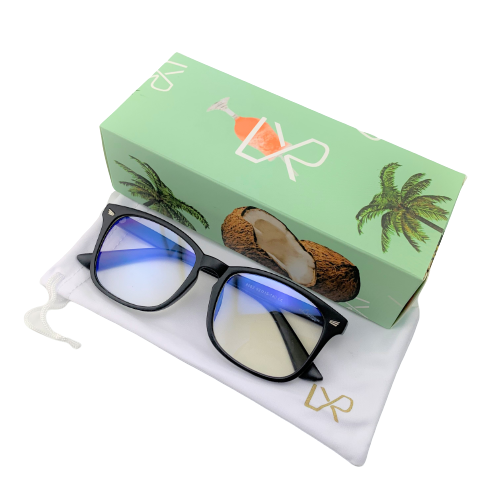 COCO, Black, Matte or Gloss (Blue Light Glasses)