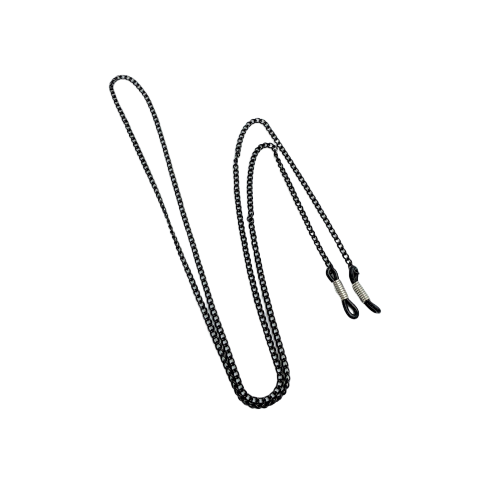 Sunnies Neck Chain, Black (Metal)