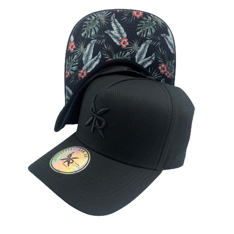 'RARE' A-frame, Tropics Edition (Black under peak)